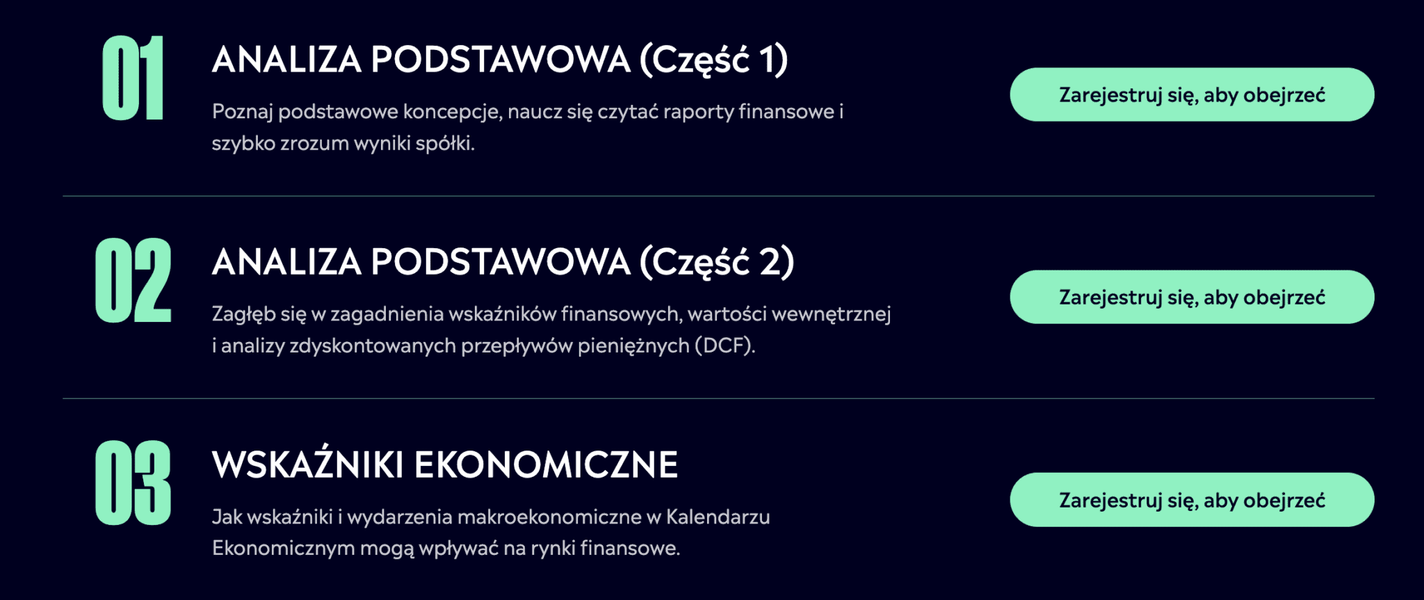 Kurs eToro – moduł 1